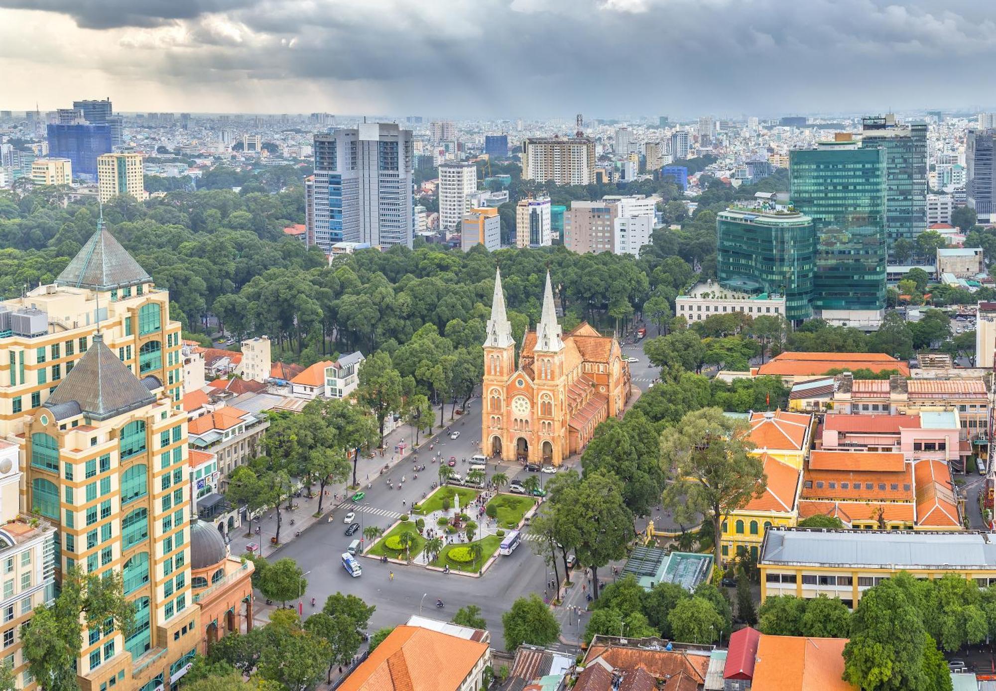 Oakwood Hotel & Apartments Saigon Ciudad Ho Chi Minh  Exterior foto
